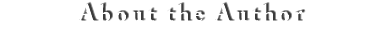 About the Author